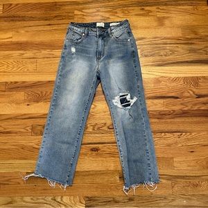 Cotton on mid slim straight size 4